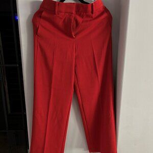 Red Casual pants